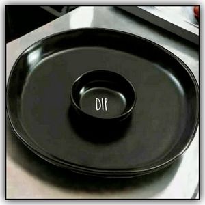 Rae Dunn DIP Chip Platter
